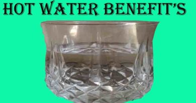how much benefits of hot water