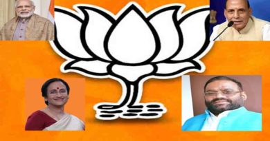 parivar members and associate leaders feagure in bjp list