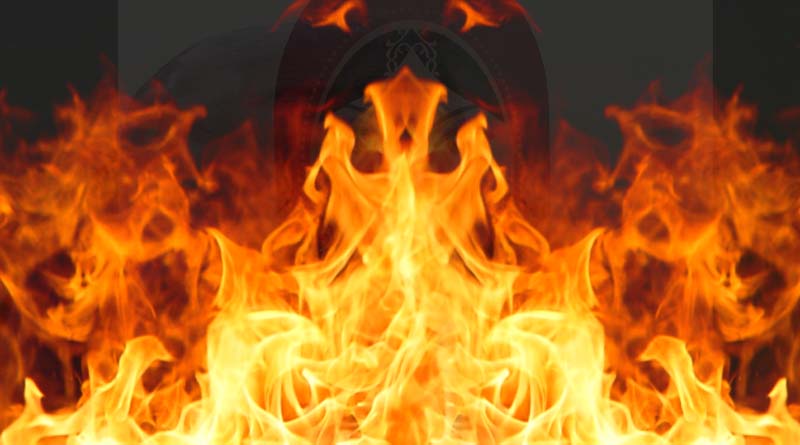 women set fire in ballia ishratganj