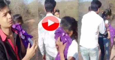 viral video girl and boy in jungle